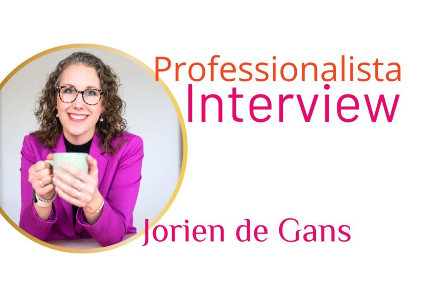 Interview Professionalista Jorien de Gans